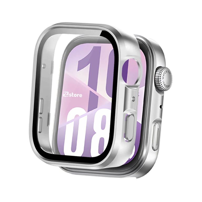 Case Acrílico Para Huawei Watch Fit 4 Silver