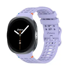 GENERICO - Correa de Silicona Para Samsung Galaxy Watch 8 - 8 Classic Liner Lila