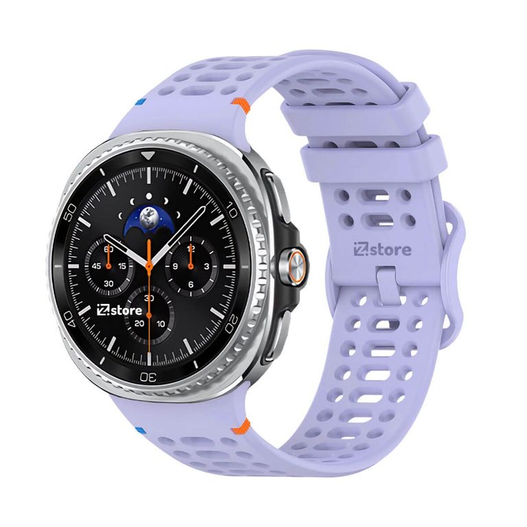 Correa de Silicona Para Samsung Galaxy Watch 8 - 8 Classic Liner Lila