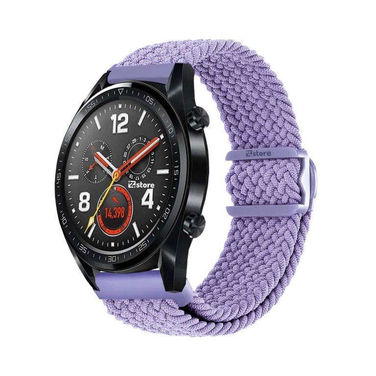 Correa de Nylon Para Huawei Watch GT 46mm Lila