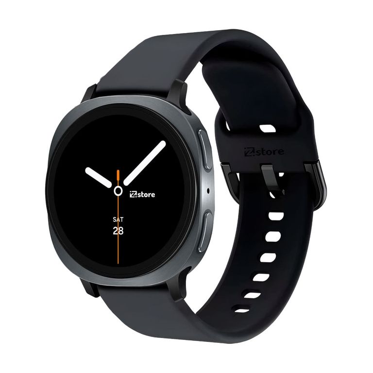 Correa de Silicona Para Samsung Galaxy Watch 8 - 8 Classic Hebilla Negro Black