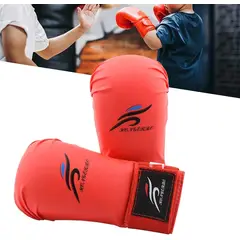 GENERICO - Guantes Karate Tkd Thai Fitbox Kickboxing Talla L Rojo