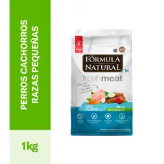 AGROVET - COMIDA PARA PERRO CACHORRO FORMULA NATURAL RAZA PEQUEÑA 1KG