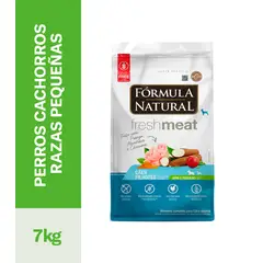 AGROVET - COMIDA PARA PERRO CACHORRO FORMULA NATURAL RAZA PEQUEÑA 7KG