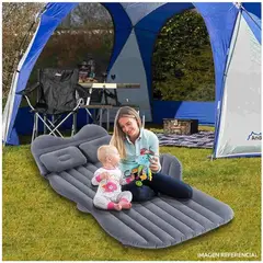 INSPIRA MARKET - Colchón Cama Inflable para Asiento Trasero Automóvil