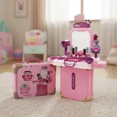 GENERICO - Maleta de Belleza Para Niñas 2 en 1