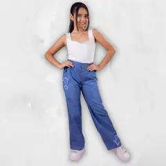 DANUS - ESTRELLA PANTALON PALAZO ELASTICADO DEMIN NIÑA