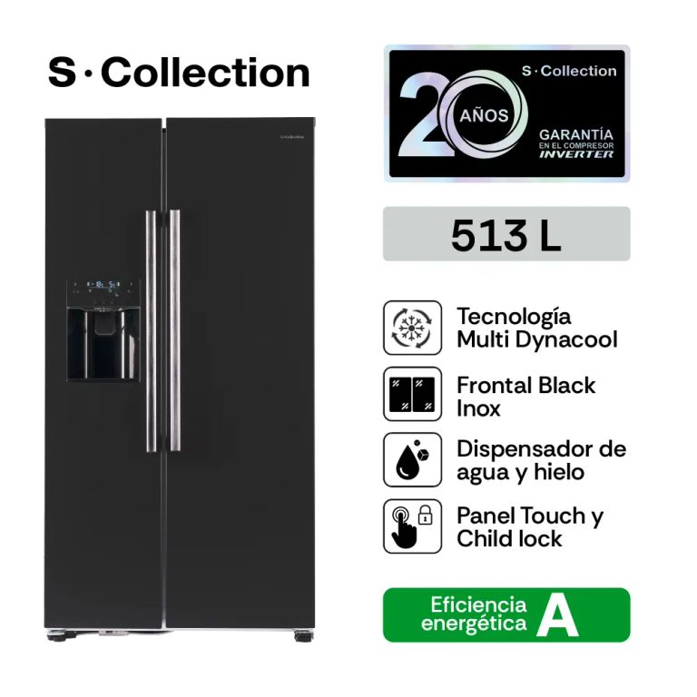 Refrigeradora Boston Side by Side 513L