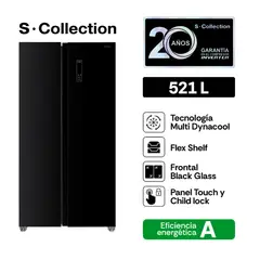 SCOLLECTION - Refrigeradora Sbs S-collection London 521l