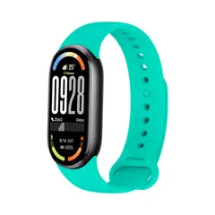 GENERICO - Correa de Silicona Para Xiaomi Mi Band 10 Verde Esmeralda