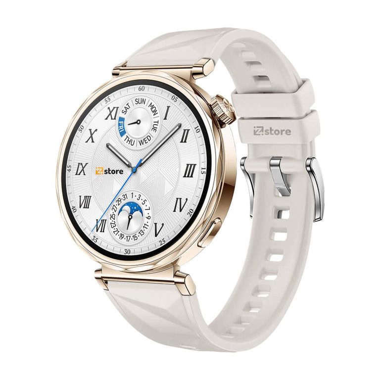 Correa de Silicona Para Huawei Watch GT5 41mm Crema