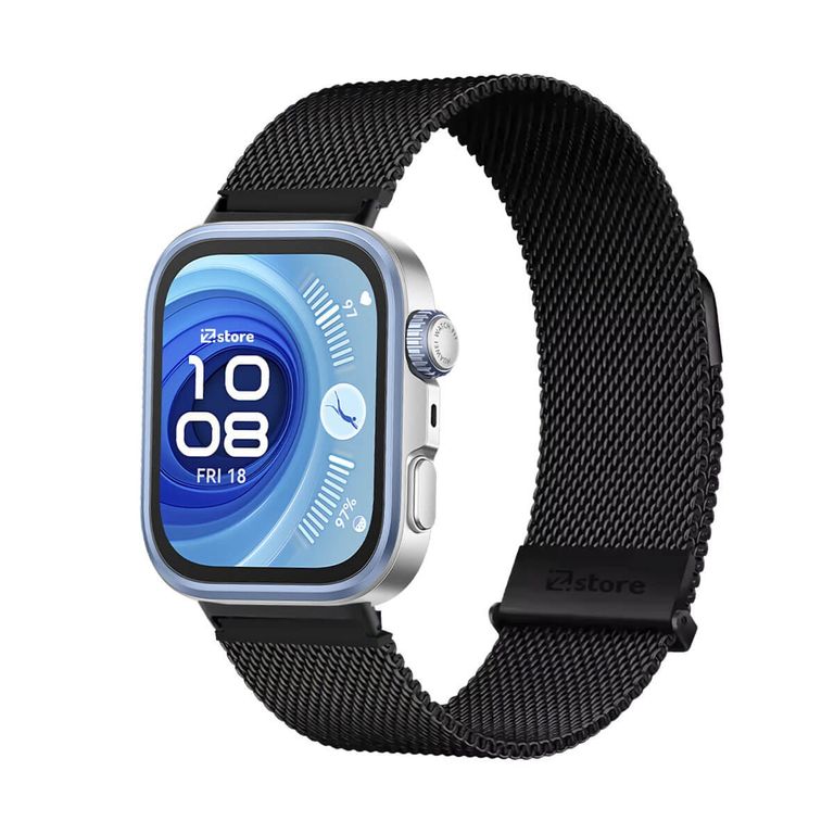 Correa de Metal Para Huawei Watch Fit 4 Pro Black Black