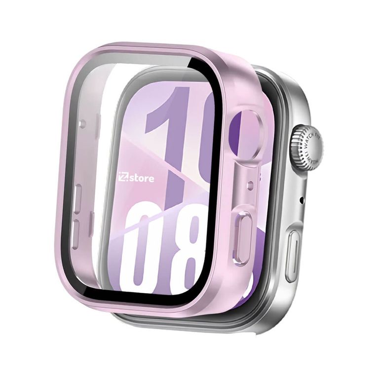 Case Acrílico Para Huawei Watch Fit 4 Pink Light