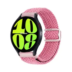 GENERICO - Correa de Nylon Para Samsung Galaxy Watch 6 con Broche PVC Rosado