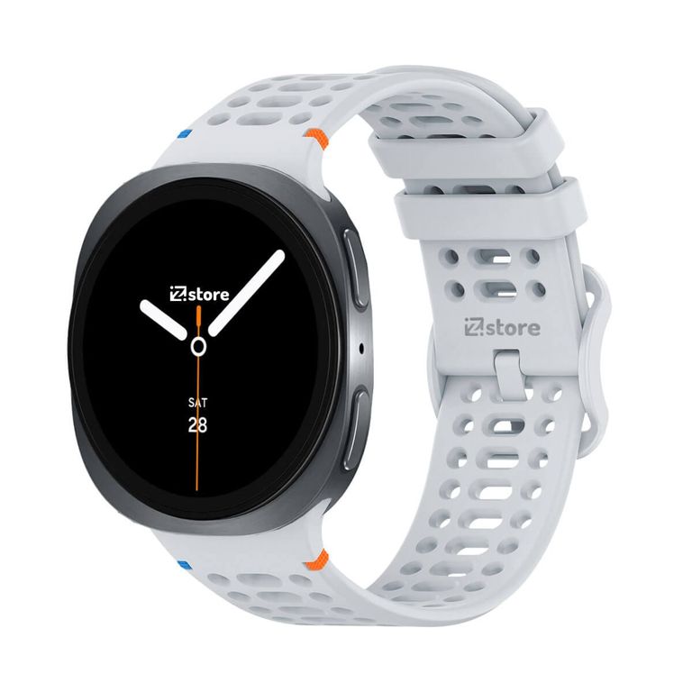 Correa de Silicona Para Samsung Galaxy Watch 8 - 8 Classic Liner Gris