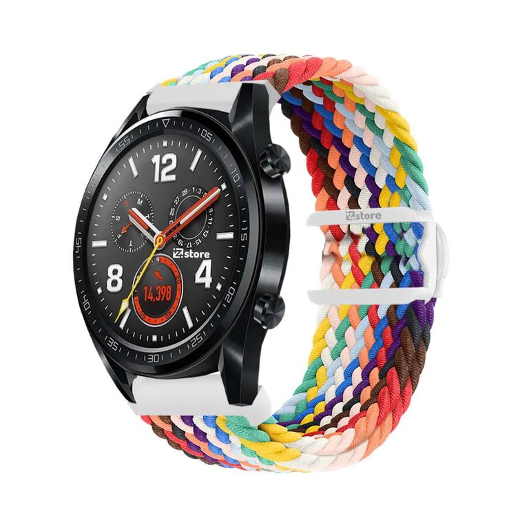 Correa de Nylon Para Huawei Watch GT 46mm Multicolor
