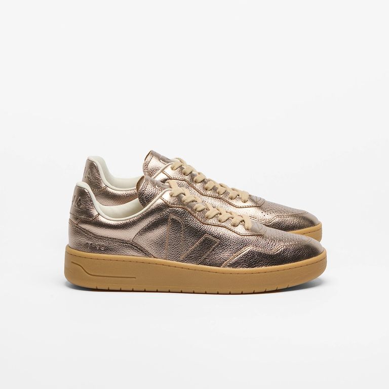 Zapatillas de mujer v-90 ot leather Café