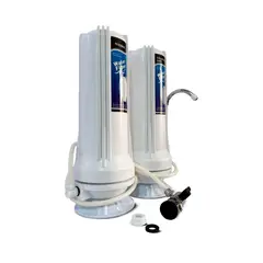 HIDROTEK - Purificador de agua doble sobre lavadero Yakua