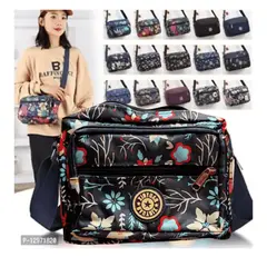 GENERICO - Set 03 unid Morral con Diseños de Nylon variados