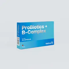 WELLNARIS - Probiotics + B-complex X 30 Cápsulas