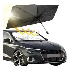 GENERICO - Tapasol Para Parabrisas Tipo Sombrilla Auto Cortinas Parasol