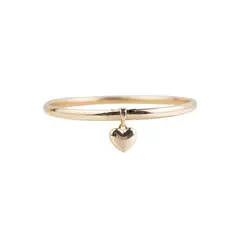 CLEO JOYAS & ACCESORIOS - Puñera Corazón Bombeado Acero Rose