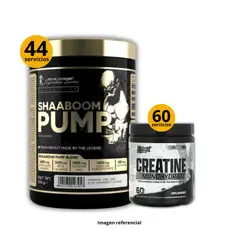 UNIVERSE NUTRITION - Preentreno Shaboom pump Kevin Levrone + Creatina Nutrex de 300gr