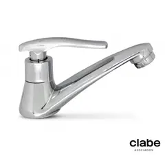 GENERICO - CAÑO LAVATORIO PALANCA CROMADA VASTAGO DE BRONCE PERILLA PVC