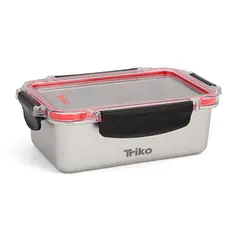 TRIKO - CONTENEDOR ACERO MICROSAFE 1000ML CON TAPA LOCK