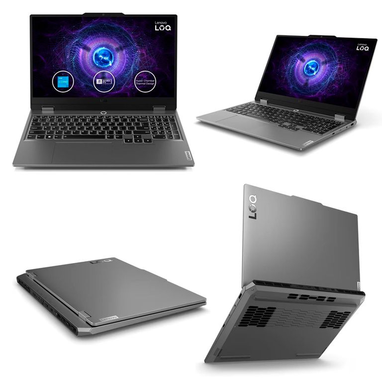 Notebook LOQ 15IAX9 156 FHD IPS Core i5-12450HX hasta 44GHz 8GB DDR5-4800MHz sin OS
