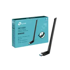 GENERICO - Adaptador Usb Wifi Tp-Link Ac1300 Doble Banda, Velocidades Rápidas, Conexión Estable Y Fác
