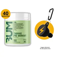 GENERICO - BUM TRAVEGE PRE WORKOUT - PRE ENTRENO + PORTASUPLEMENTOS