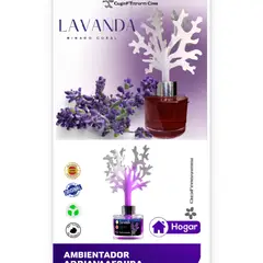 CIEN FRAGANCIAS - AMBIENTADOR MIKADO LAVANDA 100ML VEGANO CIENFRAGANCIAS RELAJACIÓN Y ENERGÍA POSITIVA