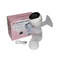 GENERICO - Extractor de Leche Eléctrico Portátil Recargable con Biberon - Blanco