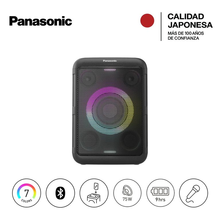 Parlante Bluetooth Inalámbrico SC-BMAX5E-K 75w SC-BMAX5E-K