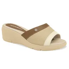 PICCADILLY - SANDALIA MASCAVO/BRULE/OFF WHITE 54039800000008