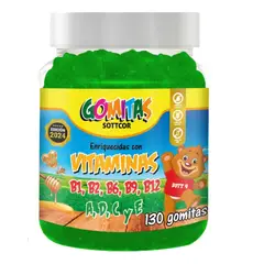 SOTTCOR LABS - Sottcor Gomitas Multivitaminas Niños - Frasco de 130 Gomitas