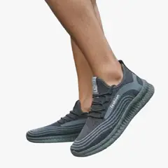 GENERICO - Zapatillas Importadas Urbanas Fashion Gris Hombre