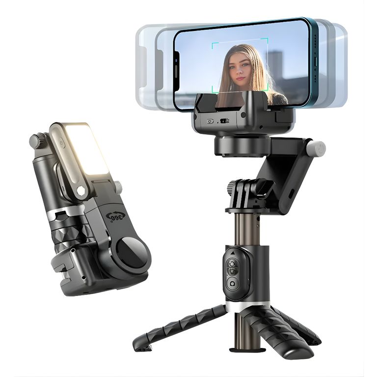 Estabilizador De Cámara 7en1 Para Celular Seguimiento Facial