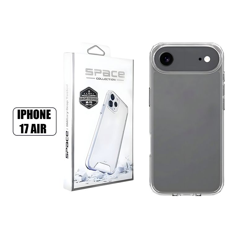 Space Case Para Iphone 17 Air Transparente