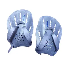 PORTO - Aletas de Natación para Mano Paletas entrenamiento de natación Ajustable - Talla M