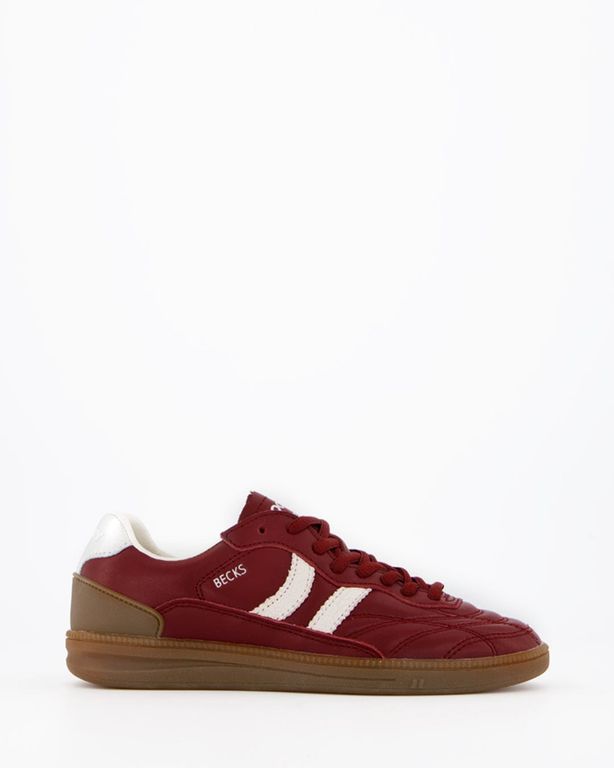 Zapatillas de mujer becks Rojo