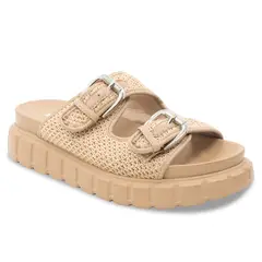 STHEF - SANDALIA MUJER CASUAL BEIGE 8155