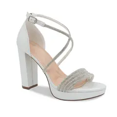 STHEF - SANDALIA MUJER FIESTA BLANCO 8190