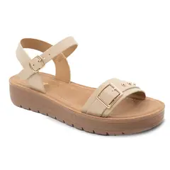 STHEF - SANDALIA MUJER CASUAL BEIGE 8157
