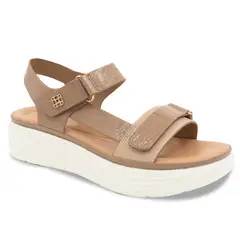 STHEF - SANDALIA MUJER CASUAL BEIGE 8173