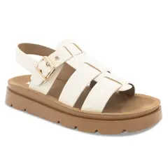 STHEF - SANDALIA MUJER CASUAL OFF WHITE 8169