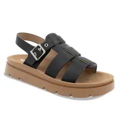 STHEF - SANDALIA MUJER CASUAL NEGRO 8169