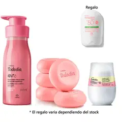 NATURA - Tododia acerola crema + jabones + desodorante y regalo