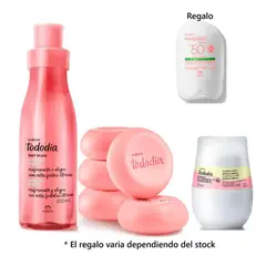 NATURA - Tododia acerola splash + jabones + desodorante y regalo